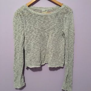 Cream sweater